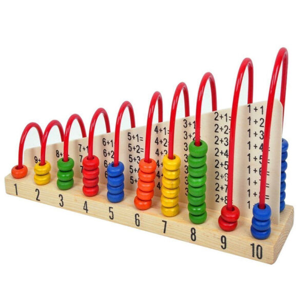 Wooden Double-Sided Calculation Abacus