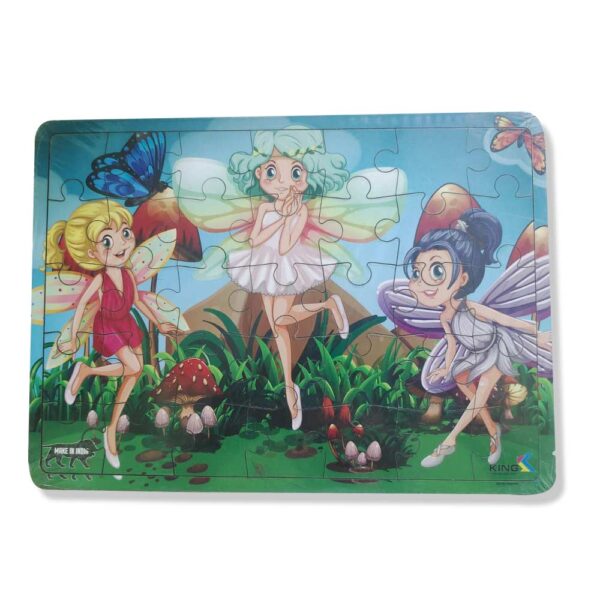 Wooden Puzzle Board - Fairy