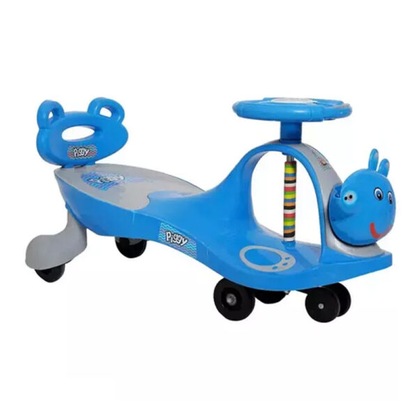 Fun Ride Piggy Twist & Swing Magic Car - Blue