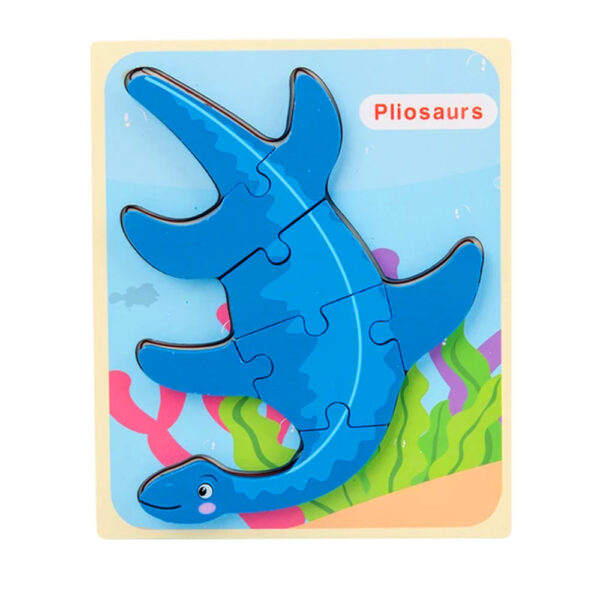 Wooden Dinosaurs Jigsaw Puzzles - Pilosaurs