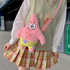 Soft Plush Patrick Star Bag