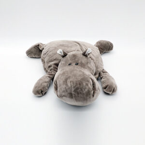 Tall Soft Fleece Baby Blanky - Hippo