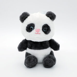 Cute Panda Stuffed Plush Toy 24cm - Black & White
