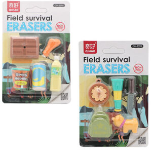 Super Stylish Field Survival Eraser - Assorted 1pc