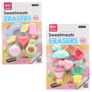 Super Stylish Seetmeats Eraser - Assorted 1pc