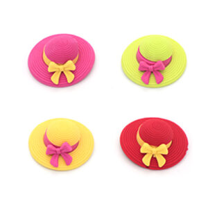 Cute Hat Shaped Erasers Pack of 12