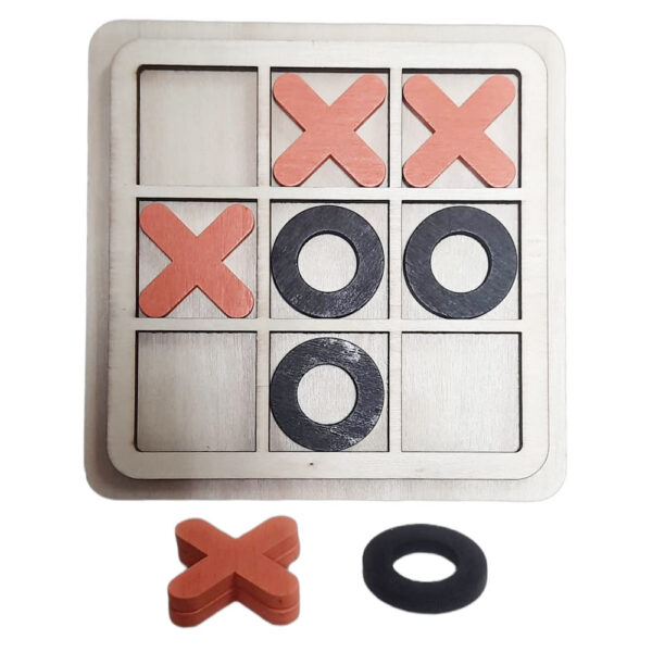 Wooden Tic-Tac-Toe