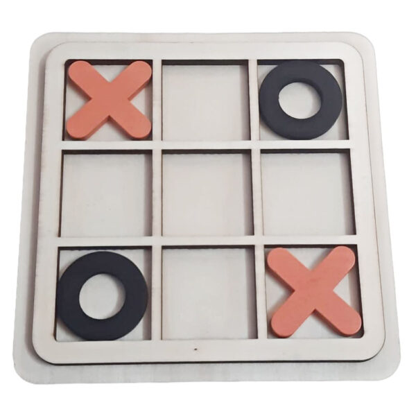 Wooden Tic-Tac-Toe