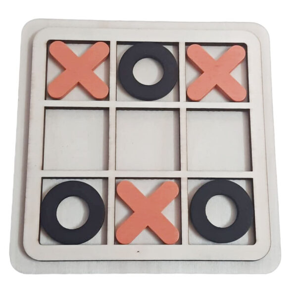 Wooden Tic-Tac-Toe