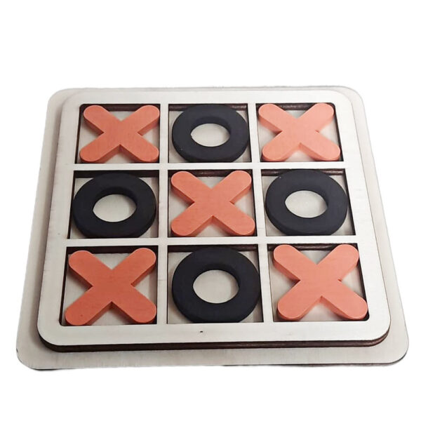 Wooden Tic-Tac-Toe