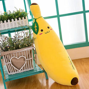 Baby Banana Hugging Pillow Fruit Plush Doll 57cm - Yellow