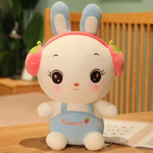 Rabbit Stuffed Animal Plush Toy 60cm - Blue